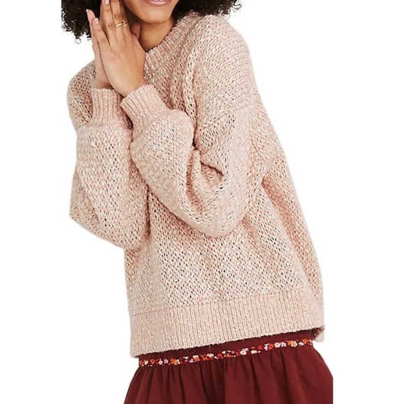 NWT Madewell Marled Knit Sweater - Picture 7 of 8